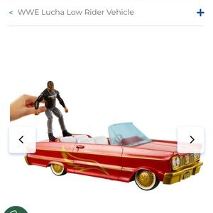 WWE Lucha low rider Vehicle and character